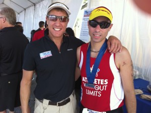 Nations Tri Promotor & Athletes Without Limits Sean